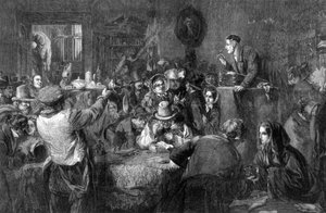 La vente aux enchères, dernier jour de la vente, l