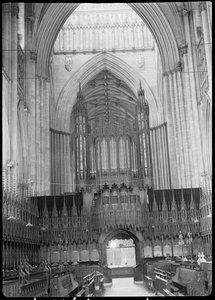 York Minster, Minster Yard, York, 1942 - George Bernard Wood