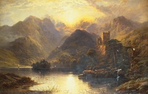 Un loch des Highlands - George Blackie Sticks