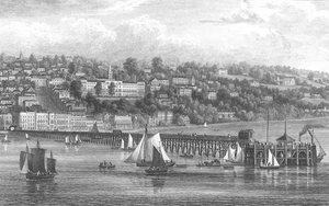 Ryde, Île de Wight, 1855 - George Brannon