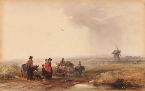 Camp de gitans, Pays-Bas - George Bryant Campion