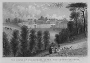 Maison de correction, etc. pour le comté de Devon, Exeter (gravure) - George Bryant Campion