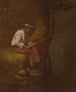 Pêcheur du Mississippi - George Caleb Bingham