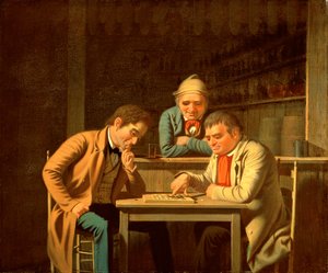 Les joueurs de dames, 1850