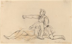 La mort du général Warren - George Caleb Bingham