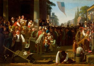 Le verdict du peuple - George Caleb Bingham