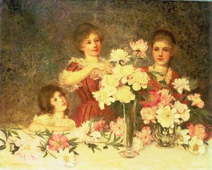 Arrangement des pivoines, 1902 - George Carline