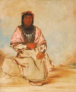 Une femme séminole - George Catlin