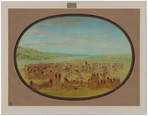 Jeu de balle des femmes - Sioux