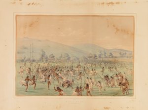 Jeu de balle--no. 23 - George Catlin