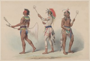 Joueurs de Balle - George Catlin