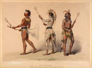 Joueurs de ballon - George Catlin