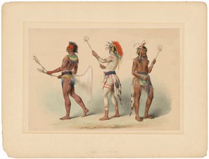 Joueurs de balle - George Catlin