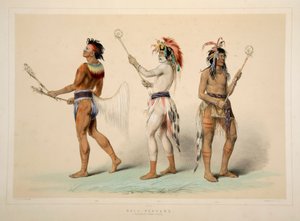 Joueurs de balle - George Catlin