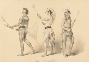 Joueurs de ballon--no. 21 - George Catlin