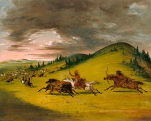 Bataille entre Sioux et Sac et Fox