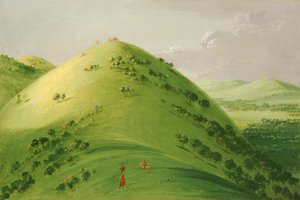 Magnifiques prairies, Haut-Mississippi - George Catlin
