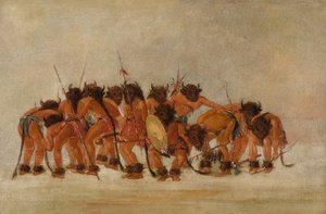 Danse du buffle, Mandan