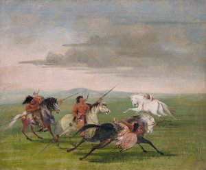 Les prouesses équestres des Comanches