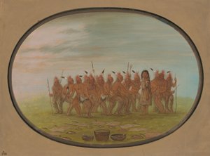 Danse au Berdache - Saukie, 1861-1869