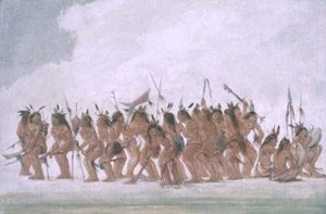 Danse des chiens à Fort Snelling