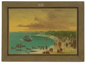Première navigation du Griffin sur le lac Érié. 7 août 1679