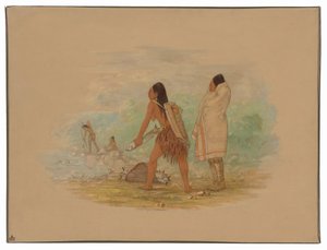 Indiens Têtes-Plates - George Catlin