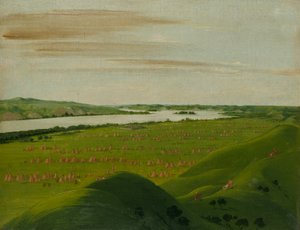 Fort Pierre, embouchure de la rivière Teton, 1200 miles au-dessus de Saint Louis - George Catlin