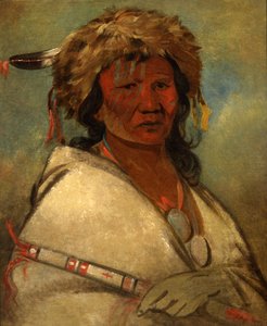 Grand Héros, un chef, 1845 - George Catlin