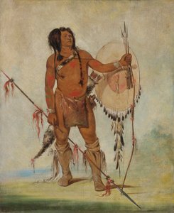 His-oo-sán-chees, Petit Espagnol, un guerrier - George Catlin