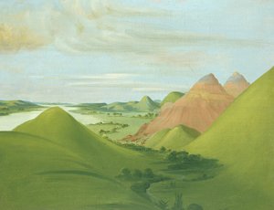 Iron Bluff, 1200 miles au-dessus de St. Louis, 1832 - George Catlin