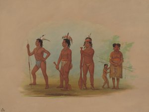 Indiens Klatsop, 1855-1869 - George Catlin
