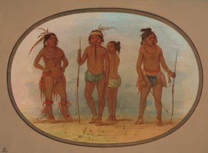 Membres de la Tribu Botocudo, 1854-1869 - George Catlin
