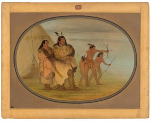 Indiens Ojibbeway - George Catlin