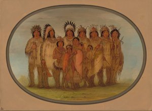Indiens Ojibbeway à Paris, 1861-1869 - George Catlin