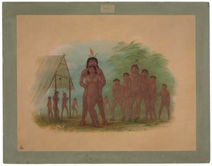 Indiens Orejona - George Catlin