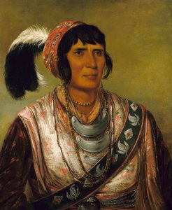 Os-ce-o-lá, la boisson noire, un guerrier de grande distinction - George Catlin