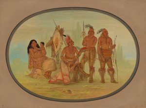 Indiens Osage, 1861-1869 - George Catlin