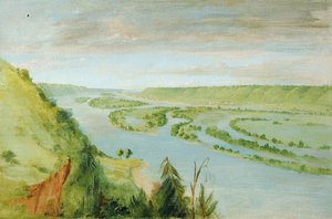 Prairie du Chien, United States Garrison - George Catlin