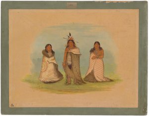 Indiens Puncah - George Catlin