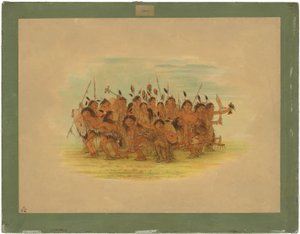Danse du scalp - Sioux - George Catlin
