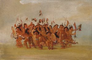 Danse du scalp, embouchure de la rivière Teton, 1835-1837