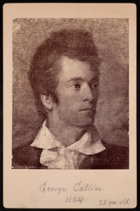 Autoportrait de George Catlin 1796-1872 - George Catlin
