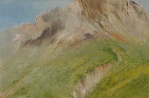 Ta-wa-que-nah, ou la Montagne Rocheuse, près du village Comanche