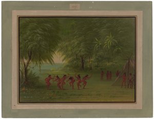 Campement tapuya - George Catlin