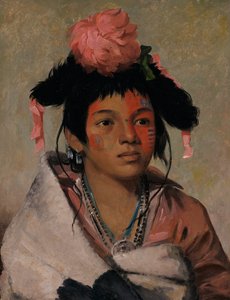 Tcha-káuk-o-ko-máugh, Grand Chef, un garçon, 1831 - George Catlin
