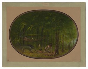 Le grand tamanoir - George Catlin