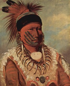 Le Nuage Blanc, chef des Iowas - George Catlin