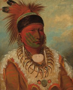 Le Nuage Blanc, Chef des Iowas - George Catlin