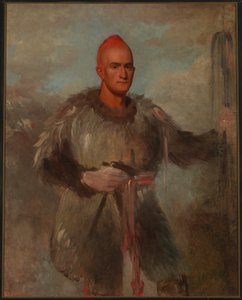 Theodore Burr Catlin, en costume indien - George Catlin